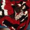 HooChoo keeping warm and blending in at the same time