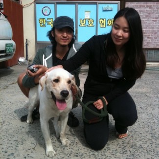 Congratulations to Mister and his new family! He's heading to the big city-- Seoul!